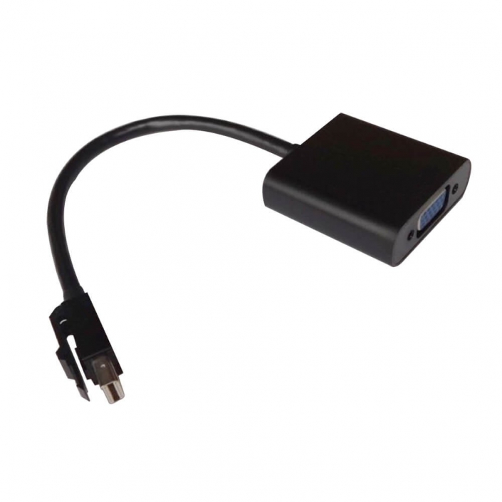 MiniDisplayPortVGA直式公頭轉公頭MDP主動式帶螺絲0.5米連接線 MiniDisplayPortVGA直式公頭轉公頭MDP主動式帶螺絲0.5米連接線