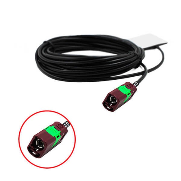車載導航4GLTE天線接Fakra824~960/1710~2170MHz,線長5米