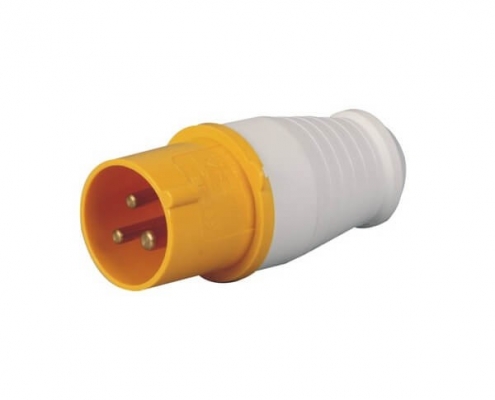 工業連接器IEC6030916A3芯黃色2相IP44防水