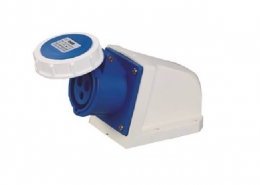 室外工業插座藍色IP67防水32A3芯250V