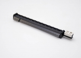 PCIE164連接器帶轉接卡夾板式卡槽PCI-E16X插槽